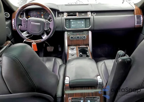 2016 Land Rover Range Rover Hse z USA, uszkodzony, nr VIN SALGS2PF4GA316772